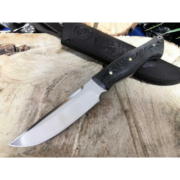 НОЖ ЕНОТ сталь кованная D2, рукоять микарта
