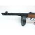 Страйкбольный пистолет-пулемет Snow Wolf PPSH EBB, пластик под дерево (SW-09)